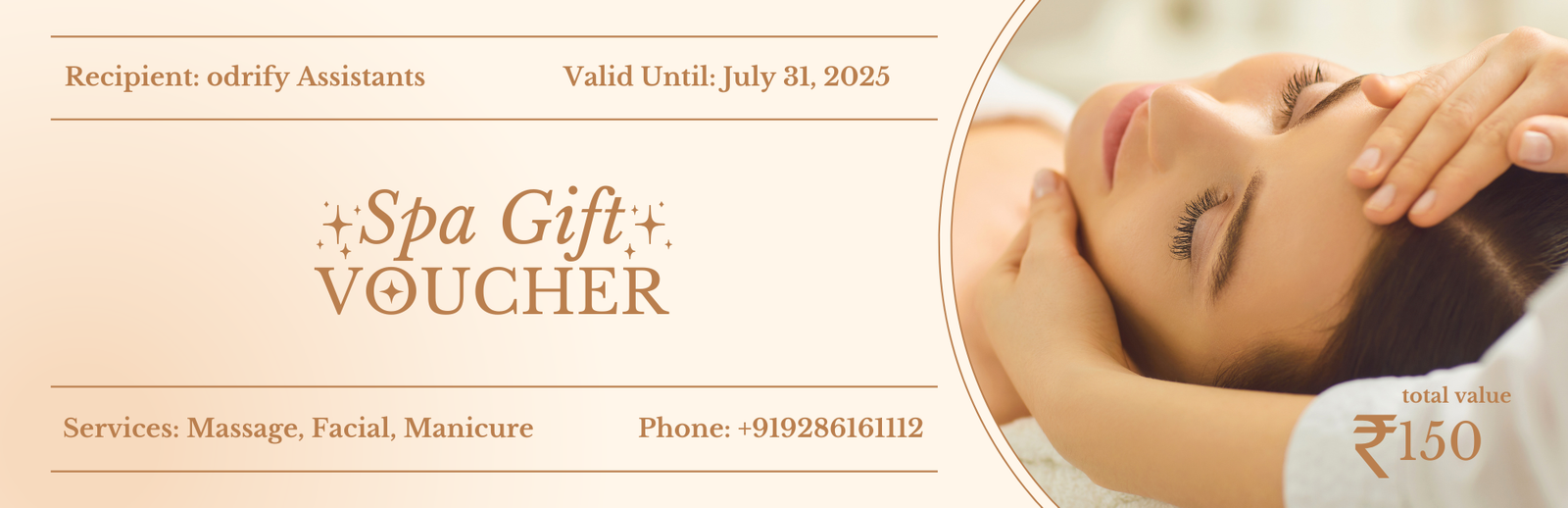 spa voucher